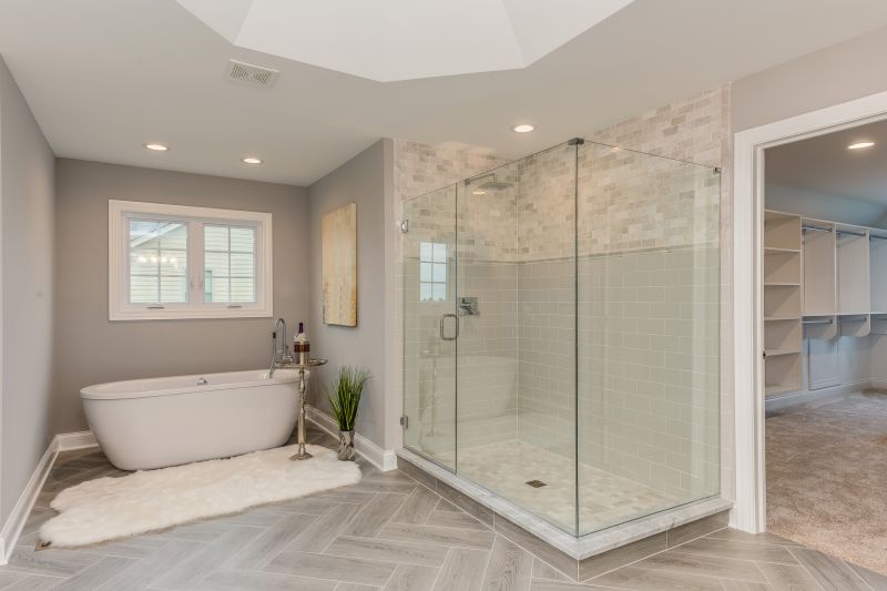 Contemporary Shower Remodels